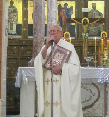 رسالة الأب زحلاوي إلى البابا، تناول فيها أوضاع&nbsp;سورية